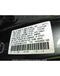 Audio Equipment Radio Display Screen Sedan LX Fits 08-12 ACCORD 628165
