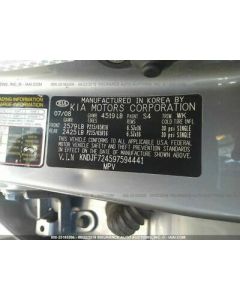 Passenger Front Seat 4 Cylinder Air Bag Cloth Fits 05-10 SPORTAGE 1145239