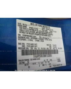 Engine 2.0L VIN N 8th Digit DOHC Low Emissions Pzev Fits 08-11 FOCUS 594949