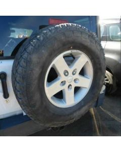 2007-2018 Jeep Wrangler Spare Tire & Wheel- 17x7.5, 5 Spoke