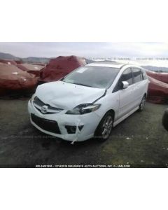 Driver Tail Light Clear And Silver Lens Black Border Fits 08-10 MAZDA 5 1074511