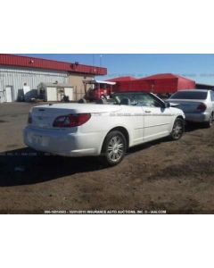 Driver Side View Mirror Power Heated Glass Fits 08-10 SEBRING 697133