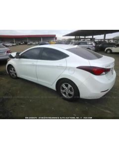 Driver Side View Mirror Power Sedan Heated Fits 14-16 ELANTRA 1108081