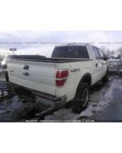 Passenger Rear Window Regulator Crew Cab Fits 10-14 FORD F150 PICKUP 1071677
