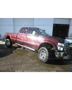 Passenger Side View Mirror Power Dual Arms Fits 09-10 FORD F250SD PICKUP 1070890