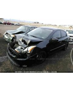 2010-2012 Nissan Sentra Driver's Front Door- W/ Body Side Mouldings