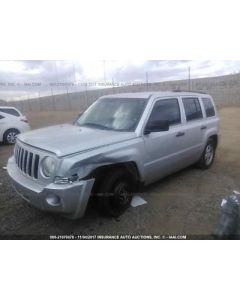 Driver Rear Side Door Privacy Tint Glass Fits 07-10 PATRIOT 858659