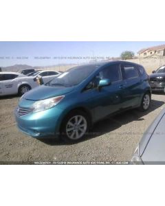 Front Bumper Hatchback Note CVT Active Grille Shutters Fits 14 VERSA 952112