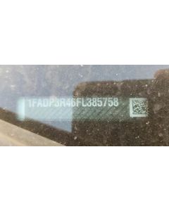 Trunk/Hatch/Tailgate Rear View Camera Hatchback Fits 15-18 FOCUS 1131781