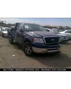 Rear Bumper Styleside Chromed Fits 06-08 FORD F150 PICKUP 384394